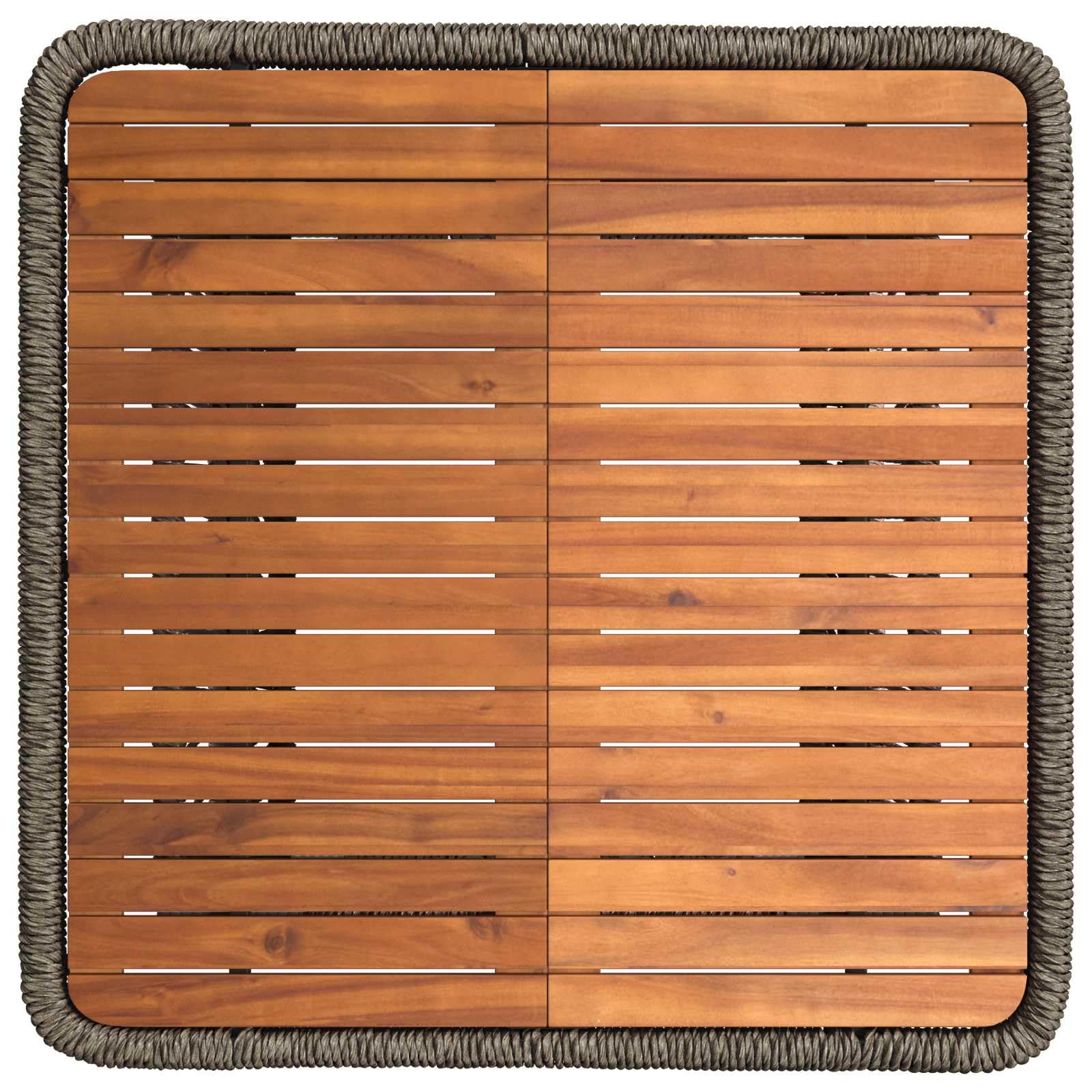 Juego de comedor de jardín de 3 piezas con mesa y taburete, color gris | Conjunto de asientos para balcón y terraza resistente a la intemperie con mesa regulable en altura y cómodos taburetes.