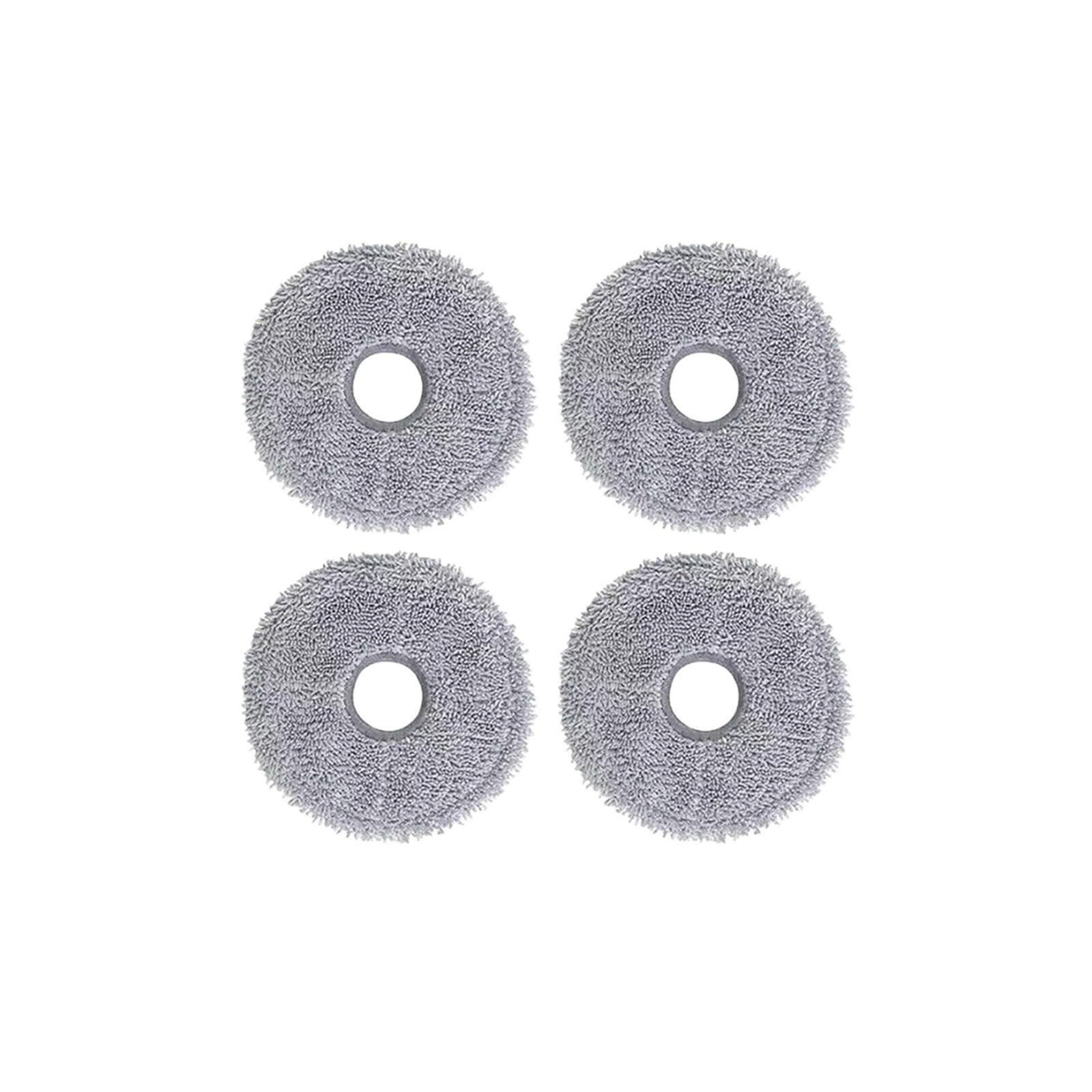 VIXWDRUTY Compatible For Xiaomi，X20 Max / D109GL / X20 Pro / D102GL /，Compatible For Omni，M30 / D102 Robot Vacuum Cleaner Spare Parts Mop Cloth Pad(4pcs)