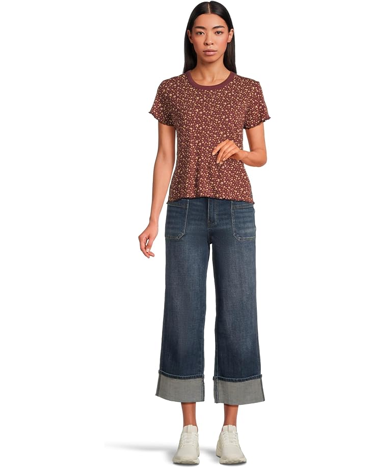 KUT from the Kloth Petite Sienna High Rise Straight Leg-roll Up Patch Pocket - #5 of 5