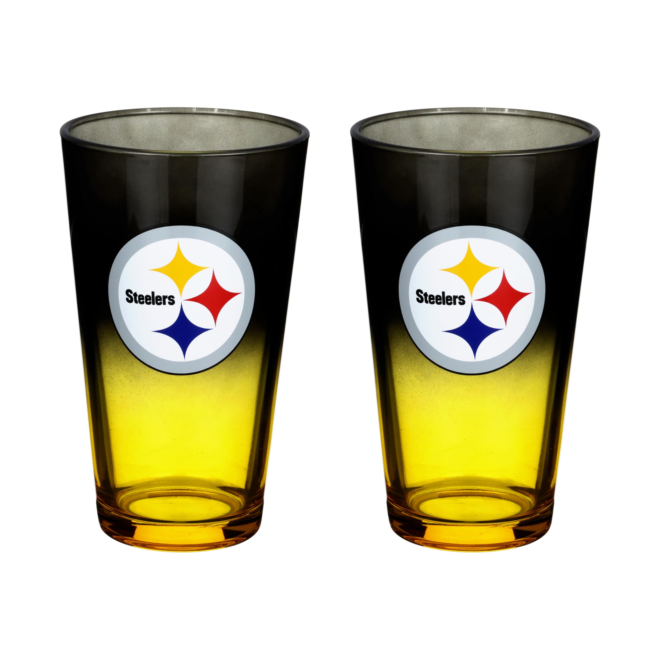 NFL Ombre Pint Glasses - Indianapolis Colts (2-Pack) -30