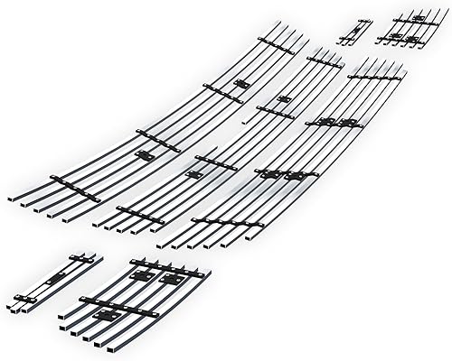 Miniatura 5 de HD Ridez Compatible con Chevy Trailblazer SS 2006-2009 Acero inoxidable Negro 8x6 Horizontal Billet Rejilla Inserto Combo HDR-GRCA8992J