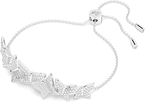 Miniatura 2 de Swarovski Pendientes de mariposa Lilia, collar, pulsera colección de joyas de cristal, tono rodio y acabado en tono oro rosa