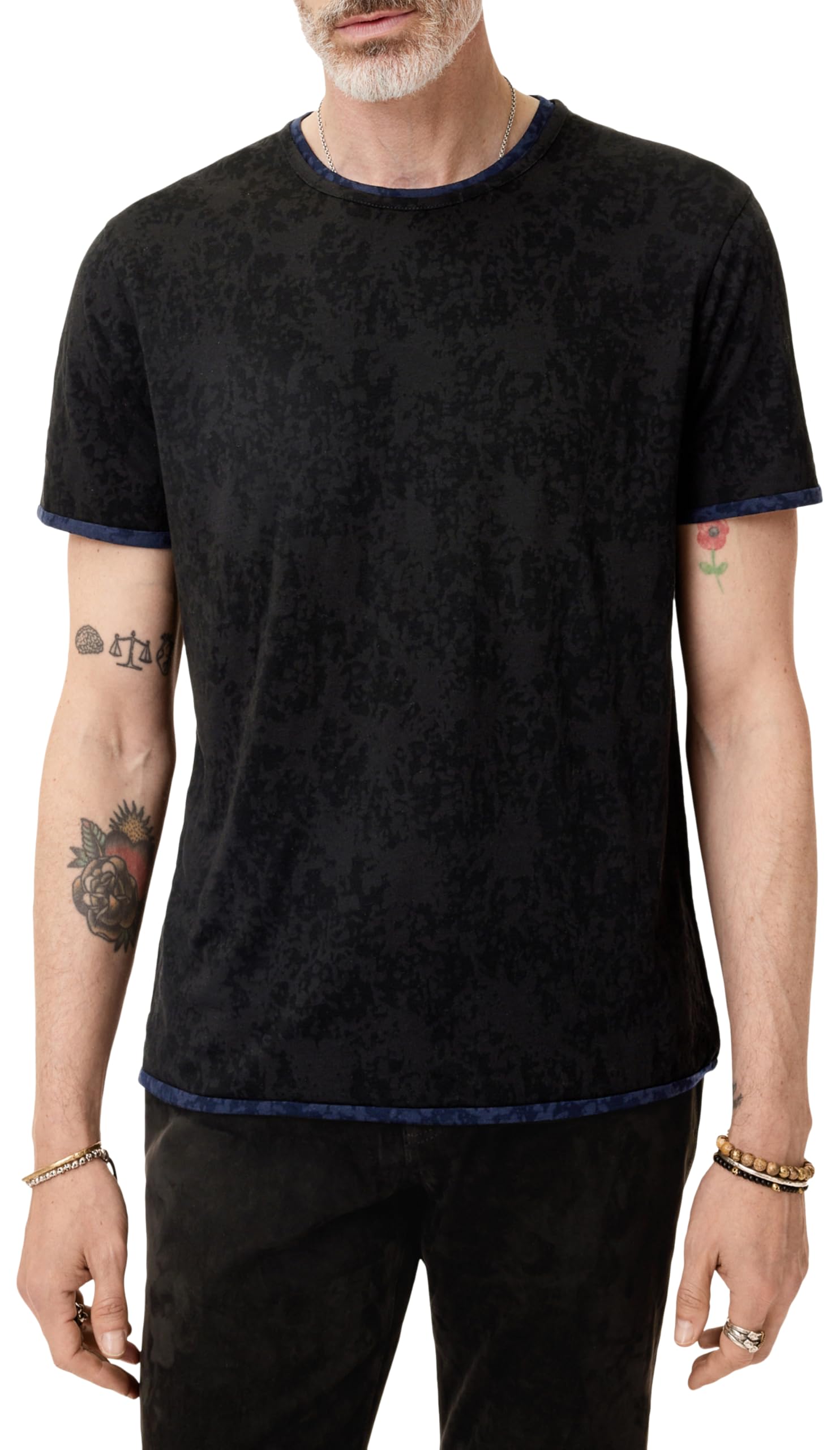 John Varvatos Men's Reyes, Black, Large