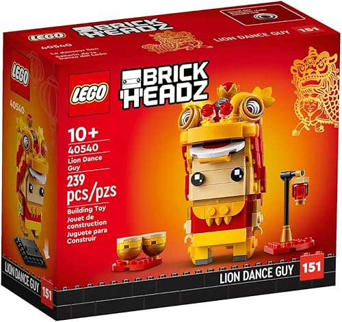 LEGO 40540 BrickHeadz Lion Dance Bailarina - Año Nuevo Chino
