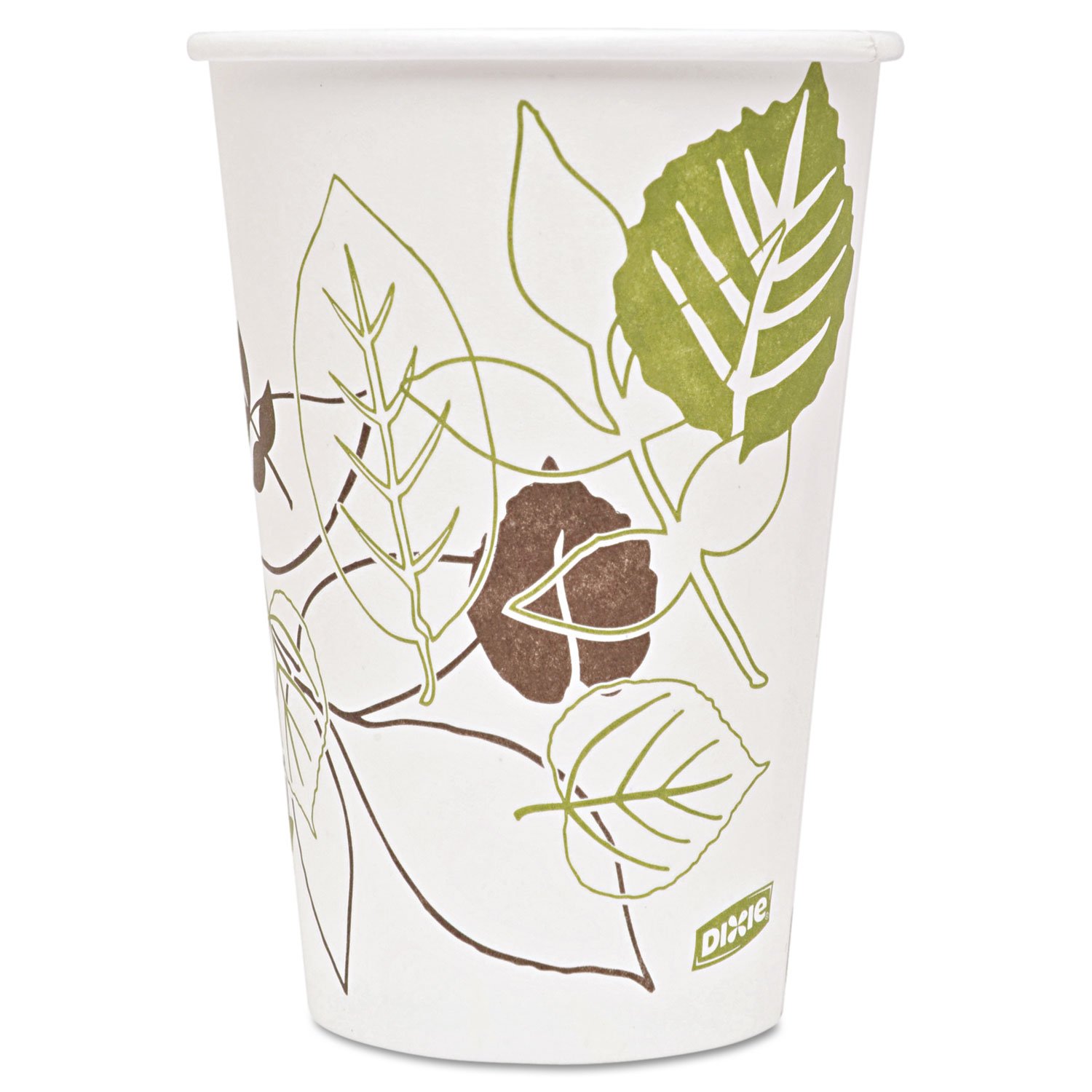 Dixie 2346PATH Pathways Paper Hot Cups, 16oz (Case of 1000)