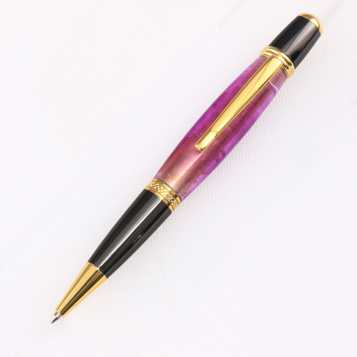 Legacy Woodturning, Viceroy Pen Kit - Gold and Gun Metal, 6 Pack