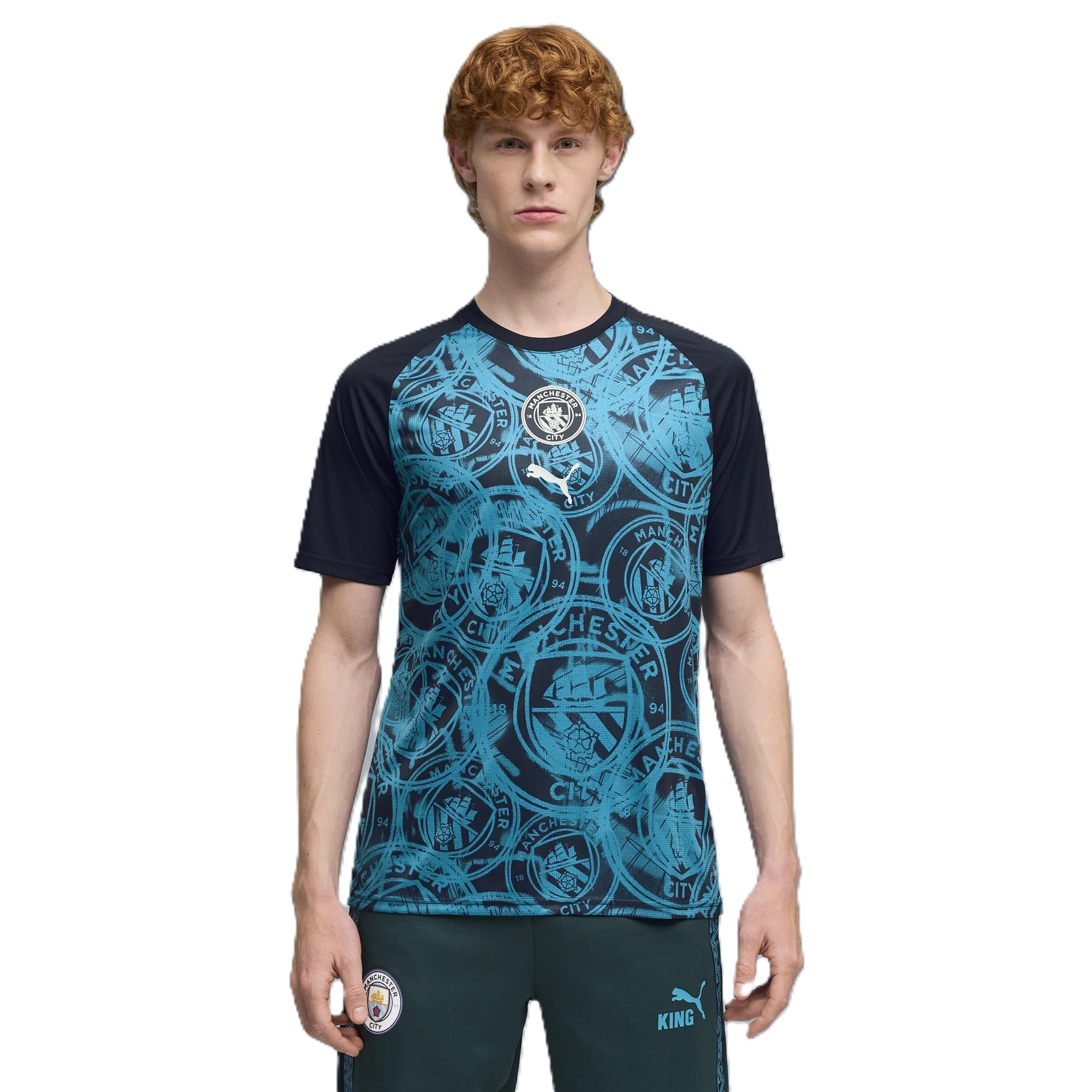 PUMA MCFC Warm Up Jersey