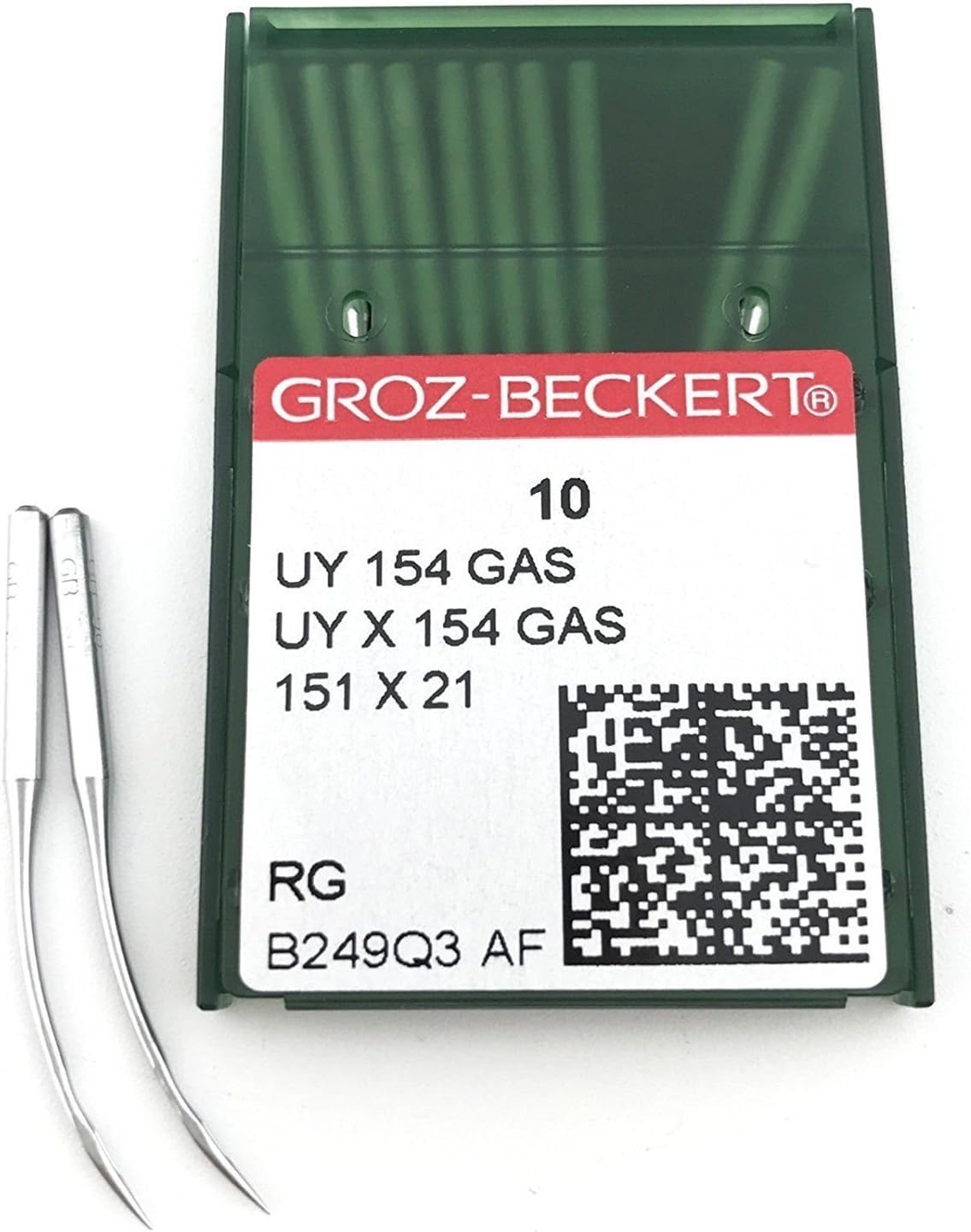 100 Groz-Beckert UY154GAS Curved Industrial Serger Overlock Machine Needles (Size 8 (Metrix Size 60))