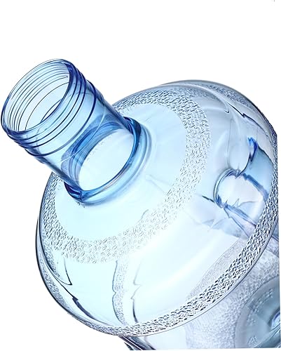 Miniatura 4 de VOSAREA Contenedor de agua portátil con asa para el coche, camping, suministros de transporte al aire libre