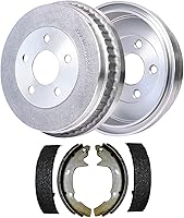 Vista 29 de Detroit Axle - Kit de freno trasero para Chevy Equinox Captiva Sport GMC Terrain Pontiac Torrent Saturn Vue Pinzas de freno de disco con soportes