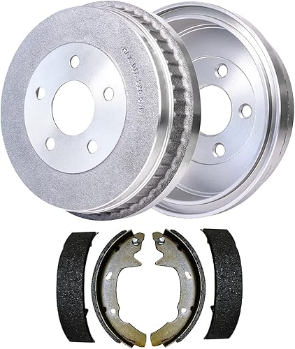 Miniatura 29 de Detroit Axle - Kit de freno trasero para Chevy Equinox Captiva Sport GMC Terrain Pontiac Torrent Saturn Vue Pinzas de freno de disco con soportes