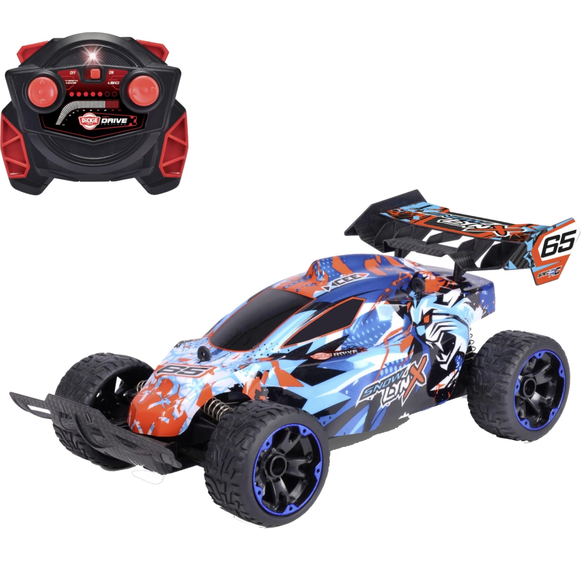 Dickie Toys Grand Musique : Voiture De Course Slide Racer 38cm – Prête à Faire La Course, Neuve Sous Blister !