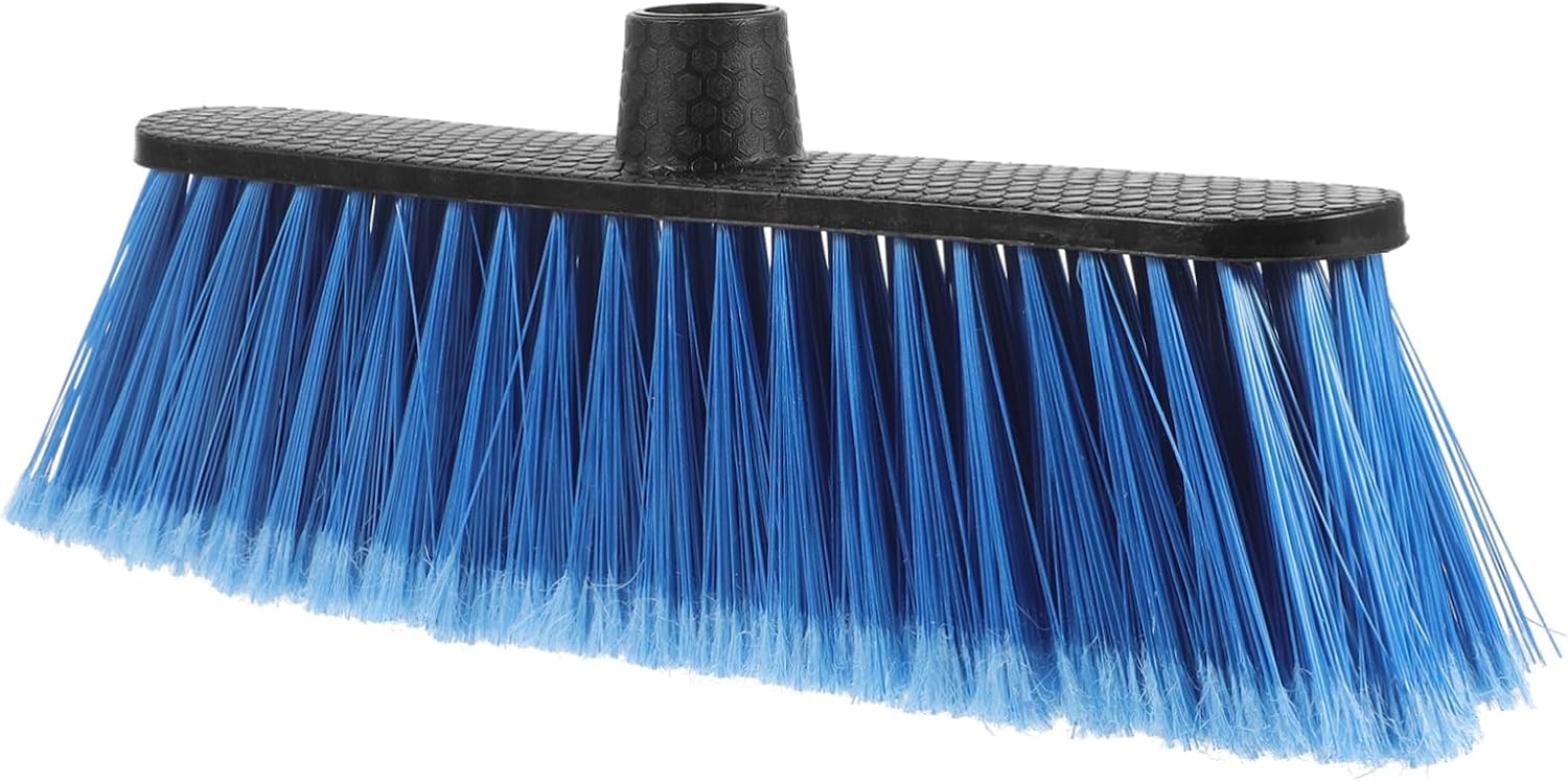 ORFOFE Household Replacement Broom Head for Efficient Cleaning Lightweight Plastic Sweeper Attachment for Home Kitchen and Bathroom Use