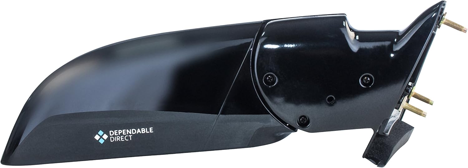 Dependable Direct Right Passenger Side Mirror Manual Remote Operated Non-Heated Fits 92-94 Chevy Blazer, 92-99 Suburban, 92-2000 GMC Yukon, 95-2000 Tahoe, 88-98 C1500 C2500 C3500, Parts Link GM1321123