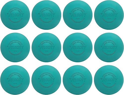 Miniatura 110 de Pelotas de lacrosse Velocity - 1, 2, 3, 6, 12, 18, 24, 36, 60 y 120 paquetes - para práctica, tamaño oficial aprobado por la NFHS y la universidad