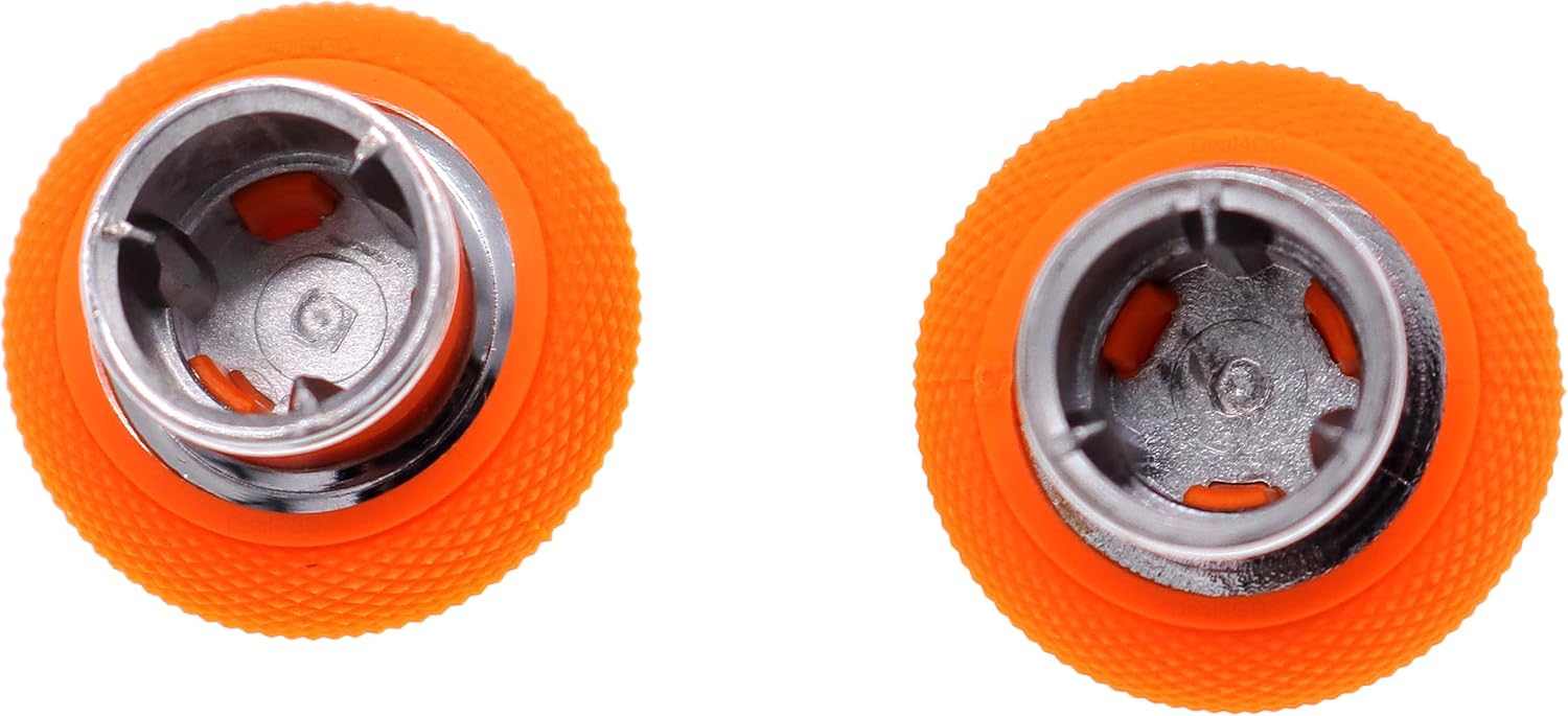 Deal4GO 2-pack SHORT Concave Magnetic Analog Thumbsticks replacement for Xbox Elite Wireless Controller Series 2 - Orange, 1797STS2P