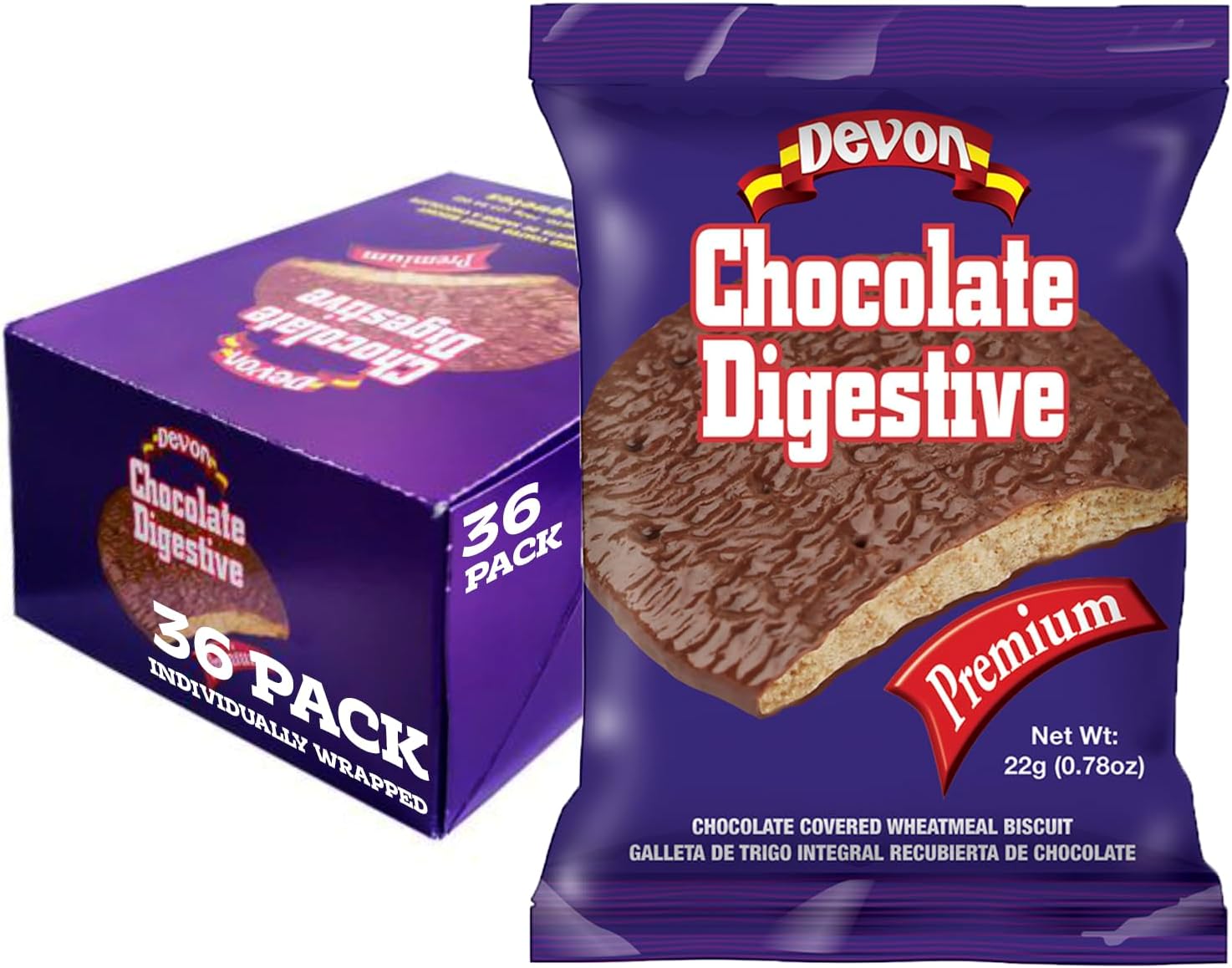 Devon Chocolate Digestive (36 Pk)
