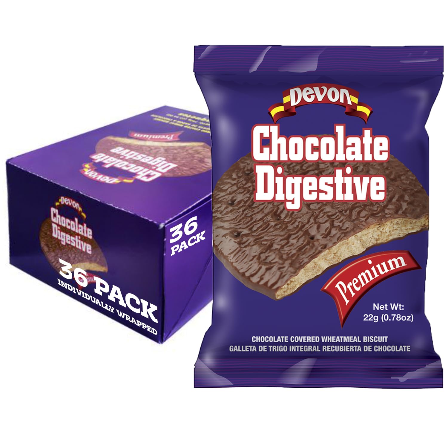 Devon Chocolate Digestive (36 Pk)