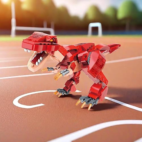 Miniatura 7 de Vehículo de construcción urbano 3 en 1 con excavadora de ingeniería, cargador de camión volquete compatible con bloques Lego para niños, juego de