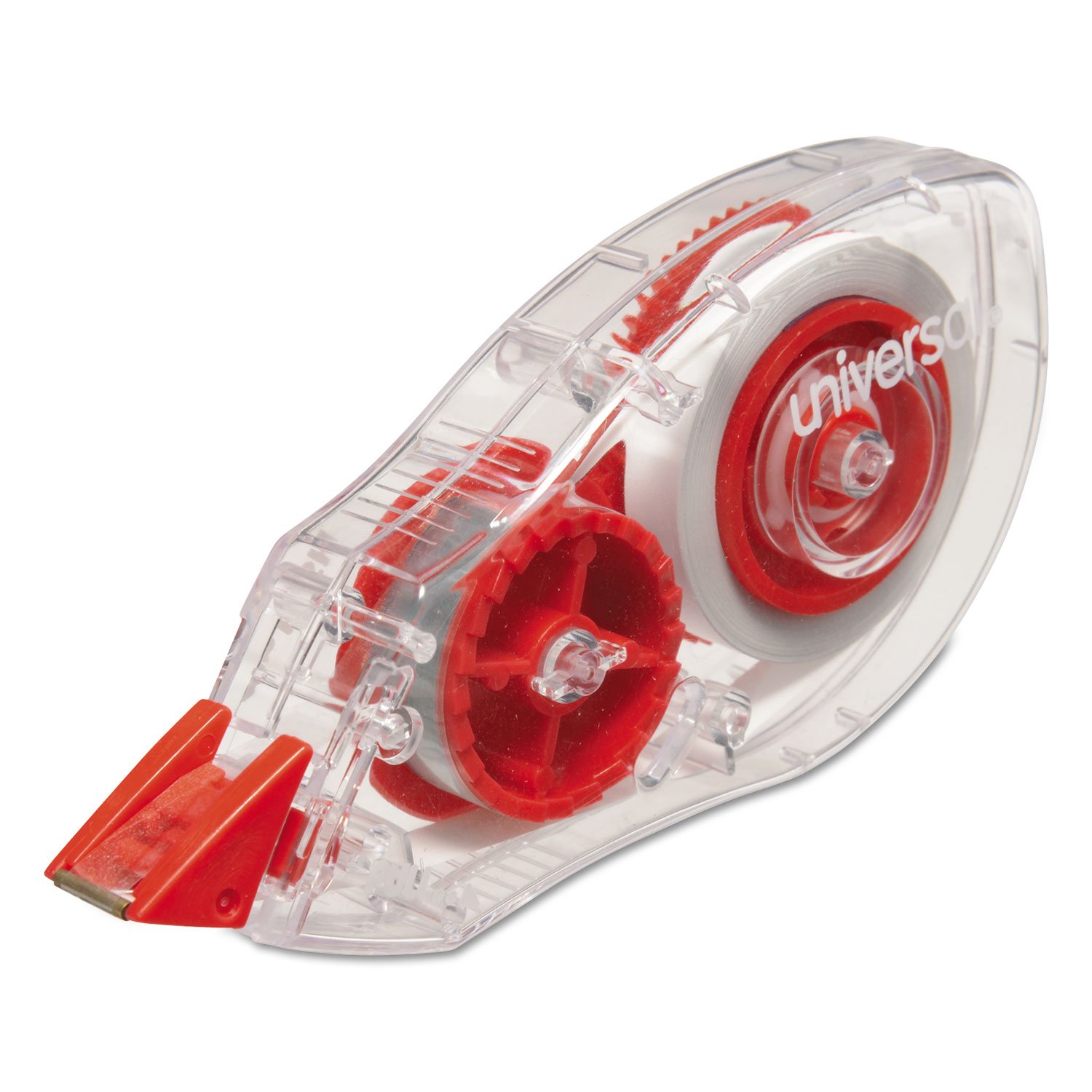 Correction Tape with Two-Way Dispenser, Non-Refillable, 1/x 47 6/Pack by Universal One