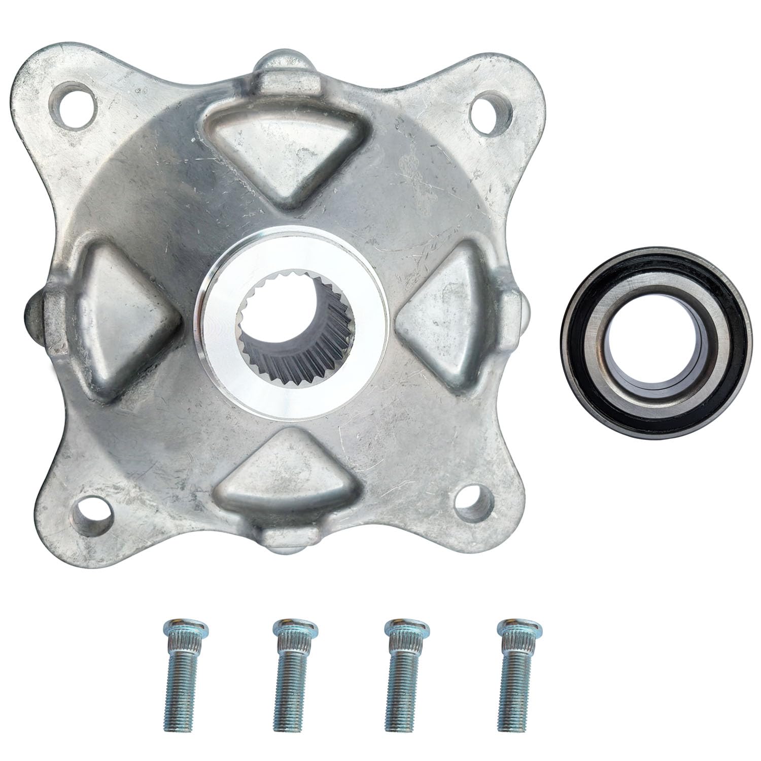 Rear Wheel Hub Repair Kit Replacement Compatible with Polaris RZR 570 RZR 800 RZR S 800 RZR 4 800 Ranger 500 570 Sportsman 400 450 500 550 570 700 800 X2 ACE Part # 5135113 7518378 3514635