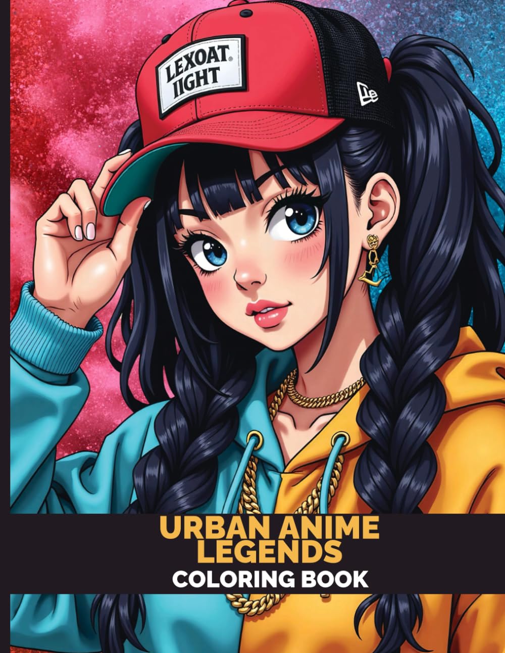 Urban Anime Legends: Hip Hop Girls Coloring Universe