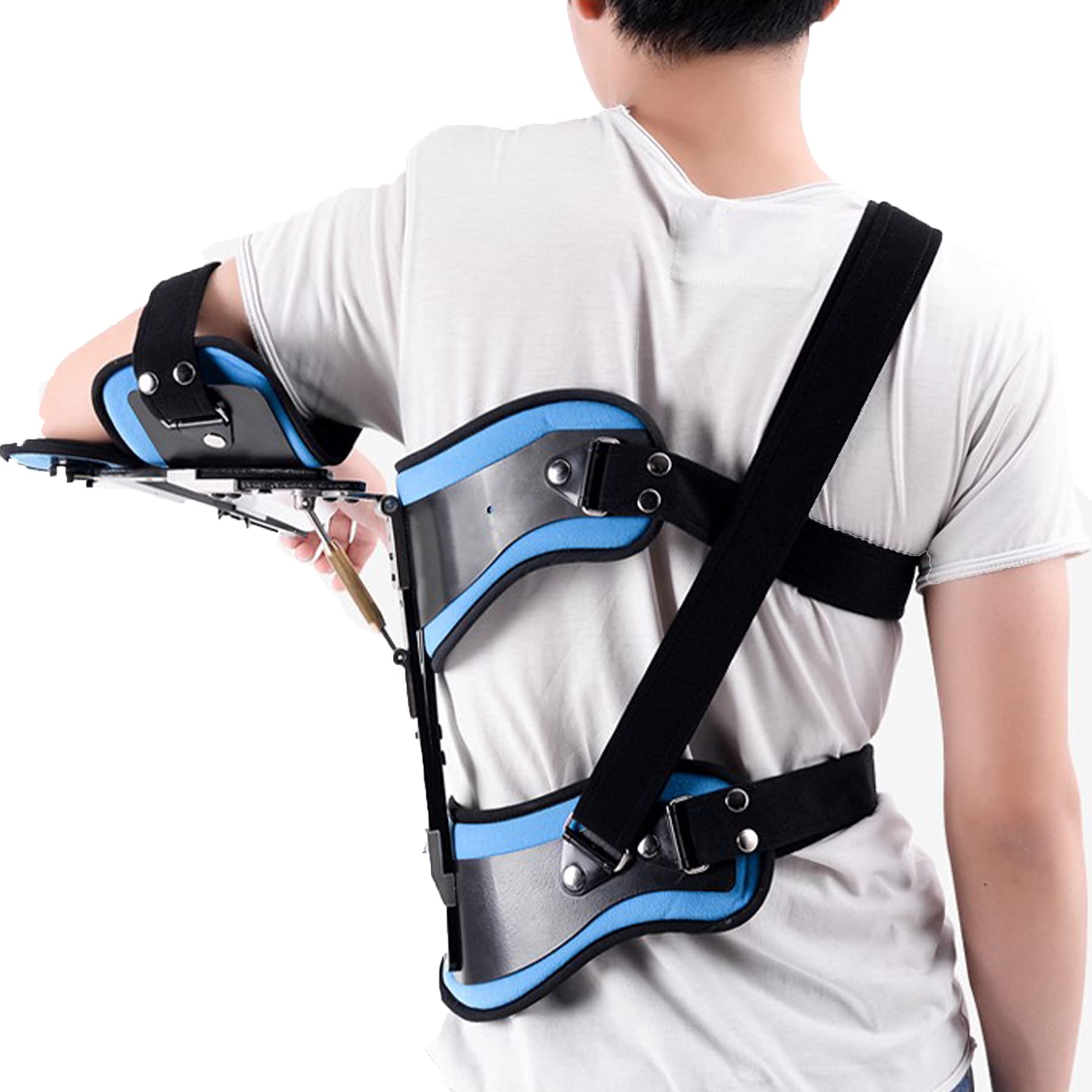 Inmovilizador Hombro del Dolor para Postoperatoria Estabilización Soporte para Soporte Lesiones Ortesis Hombro Ajustable Ortesis Subluxación Hombros Disponible para Mujeres Hombres