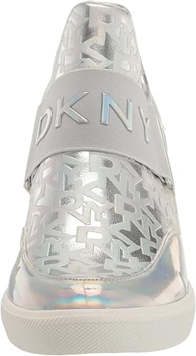 Vista 2 de DKNY Sandalias cómodas de tacón con cuña Cosmos para mujer