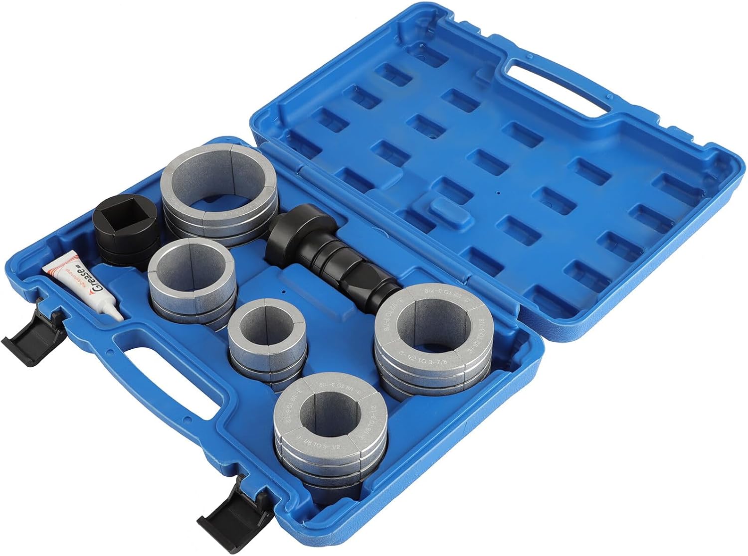 Exhaust Pipe Expander Tool Set 1-5/8 to 4-1/4 Muffler Pipe Spreader Automotive Car Tool Kit for Tail Pipe Tube Repair