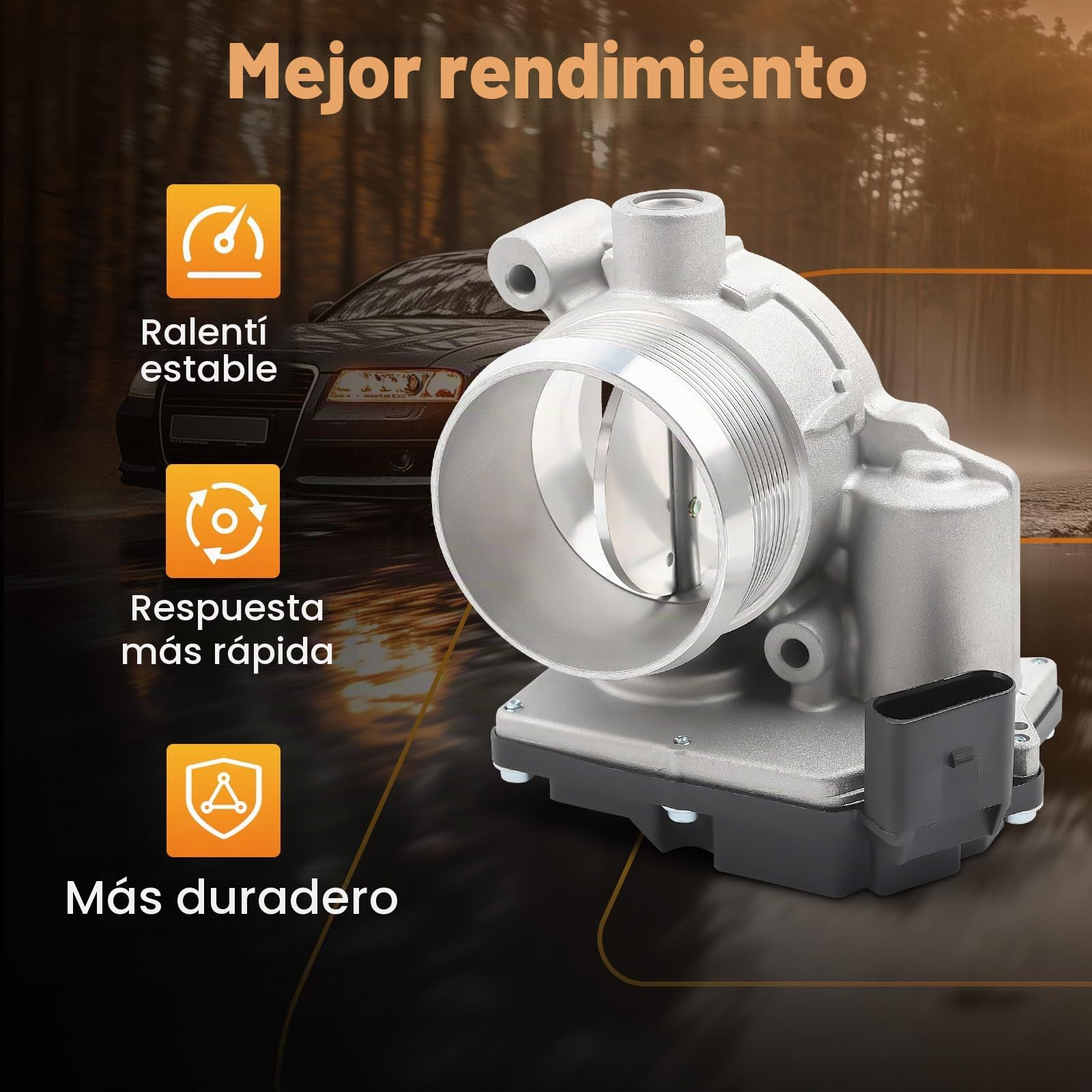 maXpeedingrods Válvula de control de suministro de aire 5 para A6 4F 2.7 3.0 059145950A