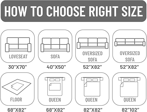 Miniatura 6 de Funda impermeable para sofá para perro, antideslizante, manta para cama de mascotas, protector de colchón acolchado, protector de sofá cama, color