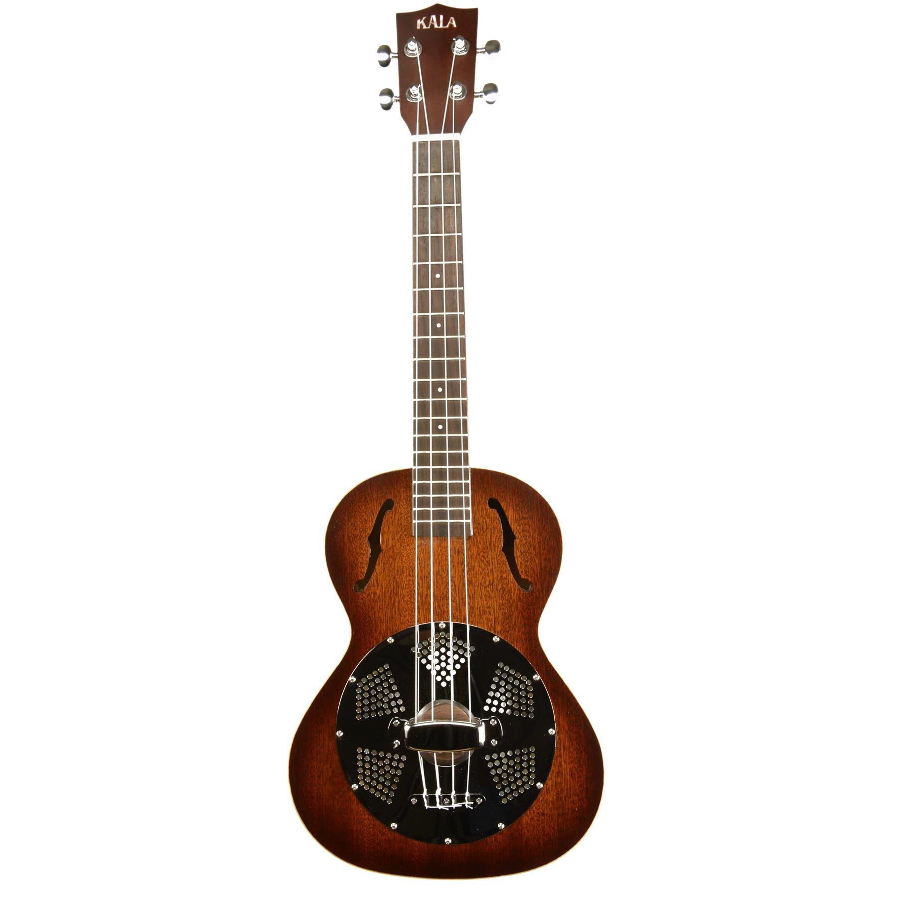 Kala Contour Series Baritone Ukulele - Natural Mahogany - Image 3