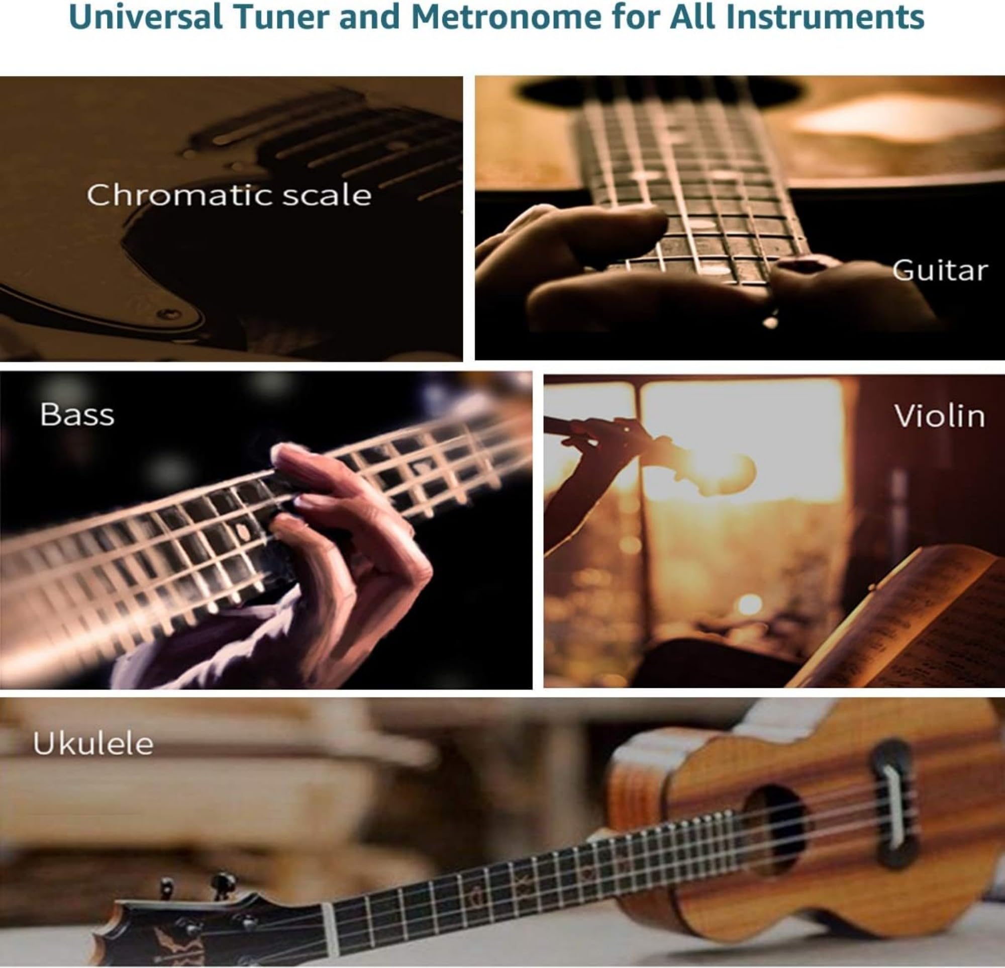 Wegrower Ricaricabile 3 In 1 Digitale Metronomo Tuner Tone Generator