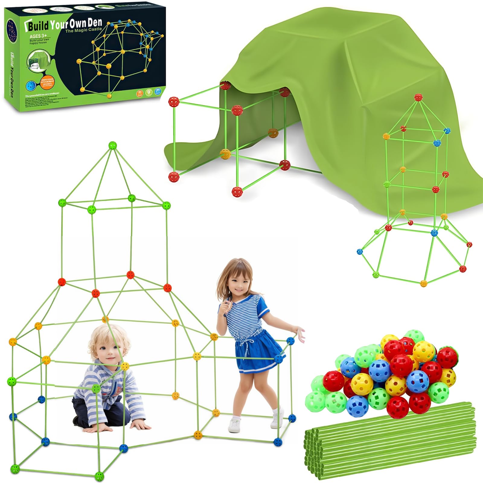 ChaneeHann DIY Höhlen-Konstruktionsset 122-teilig