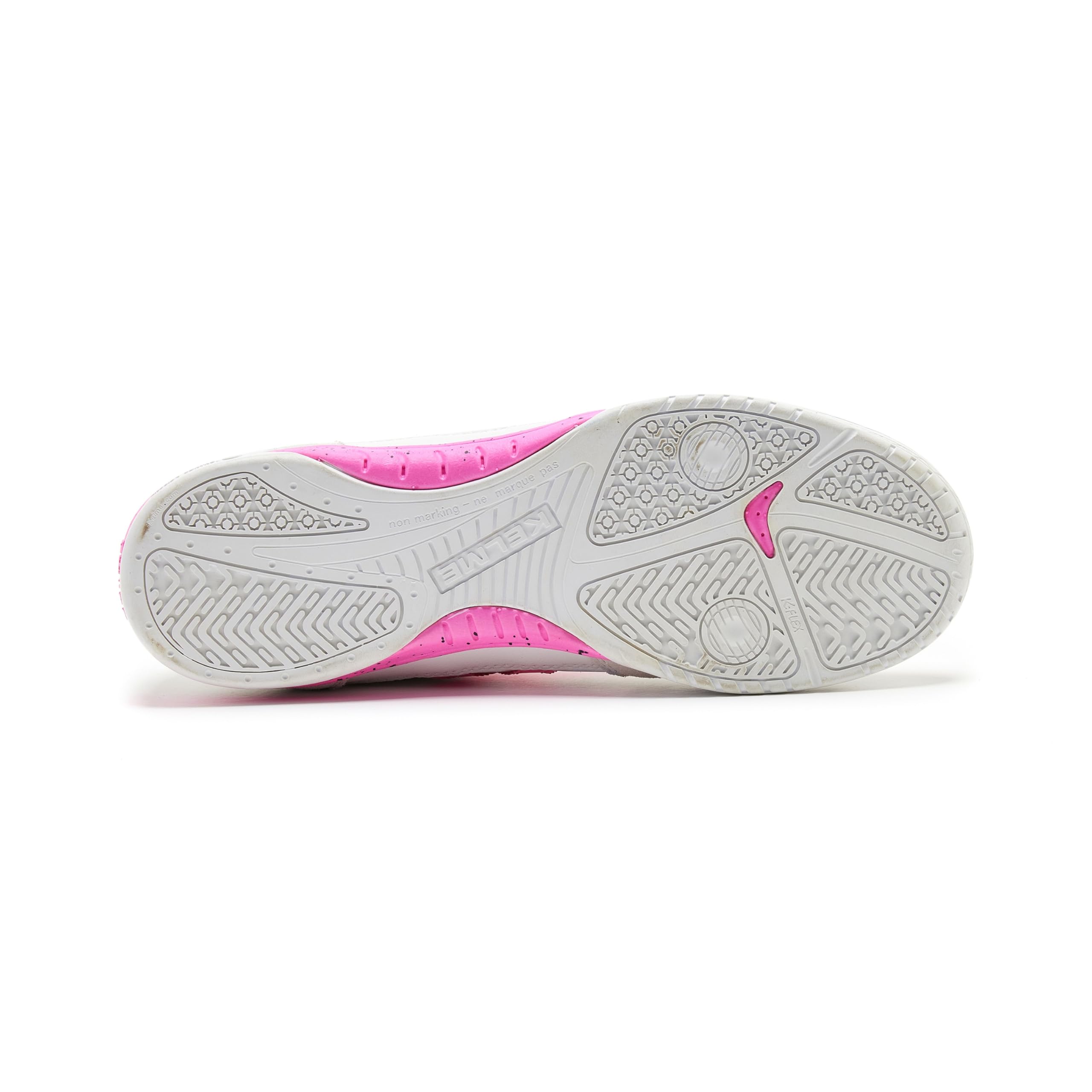 KELME Zapatillas De Fútbol Sala Elite Blanco Y Fucsia Scarpe da ginnasticaUnisex - Adulto