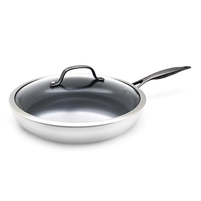 Buy GreenPan Venice Pro Noir TriPly Stainless Steel Healthy Ceramic