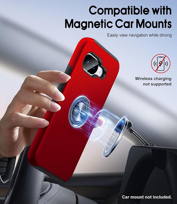 JAME for Google Pixel 10a Case with Ring Stand Shockproof Slim Phone Case by JAME - Used condition - Image 8