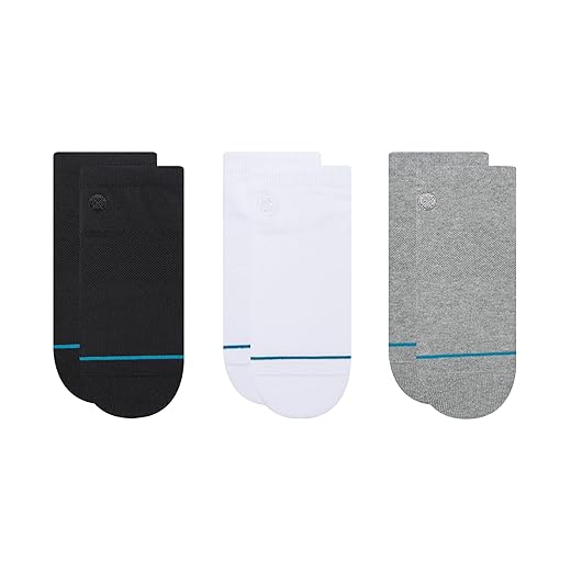 Stance Icon Low 3 Pk Low Socks, Multi