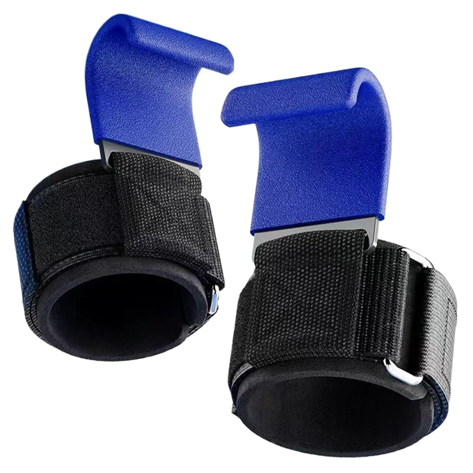 Weight Training Wrist Band,Grip Hook for Powerlifting - 2 Pieces Lightweight Wrist Straps For Gym Deadlifts Workout Pull Ups Squats Fit Strength Training