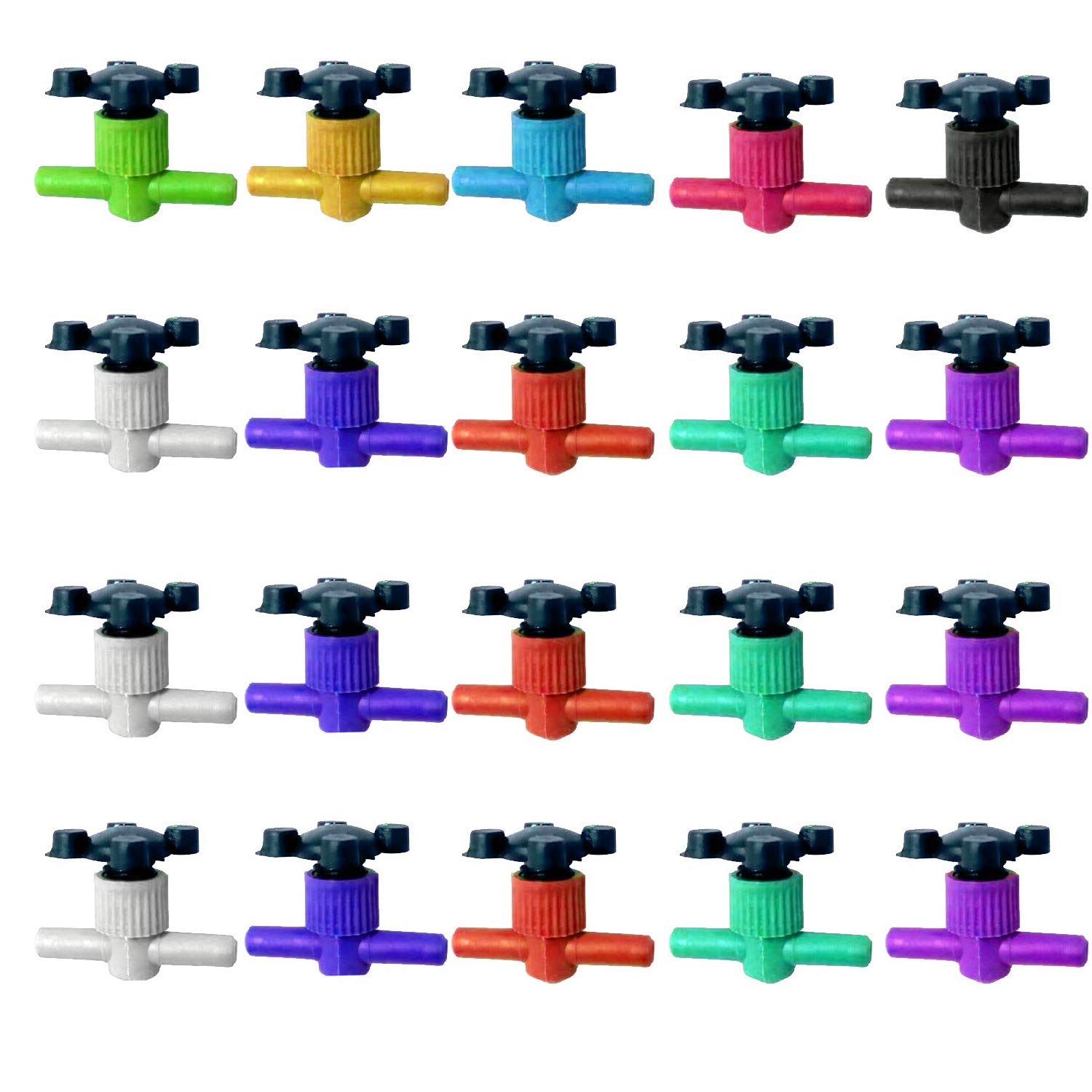 Jainsons Pet Products 4mm Air Connector for Aquarium and Fish Tank Increase Oxygen, Healthy Environment for Your Fish for Biofloc and Fish Farming (25pcs, Phool-Shape) (B08F7566Y6) Amazon Price History, Amazon Price Tracker