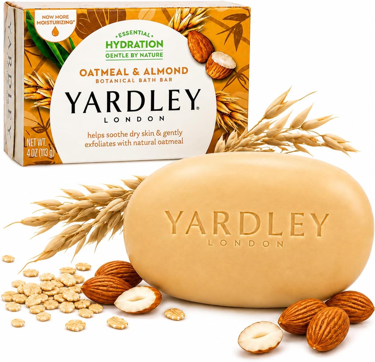 Oatmeal & Almond Single Bar Soap
