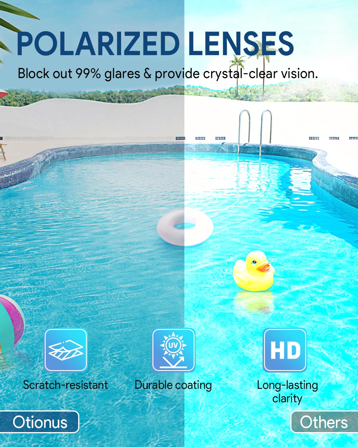 Gafas de natación para adultos, visión amplia, lente transparente, sin fugas, antivaho