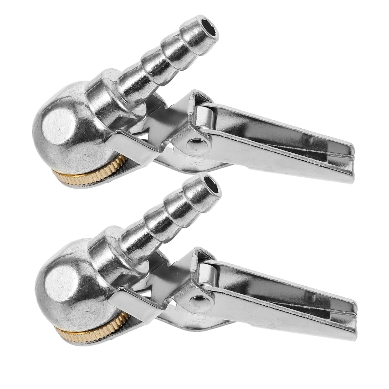 HAPINARY 2pcs Locking Air Chuck for Tire Inflators Tire Hose Tool for Automotive Use Design for Fast Inflation Suitable for Cars and Trucks Finish