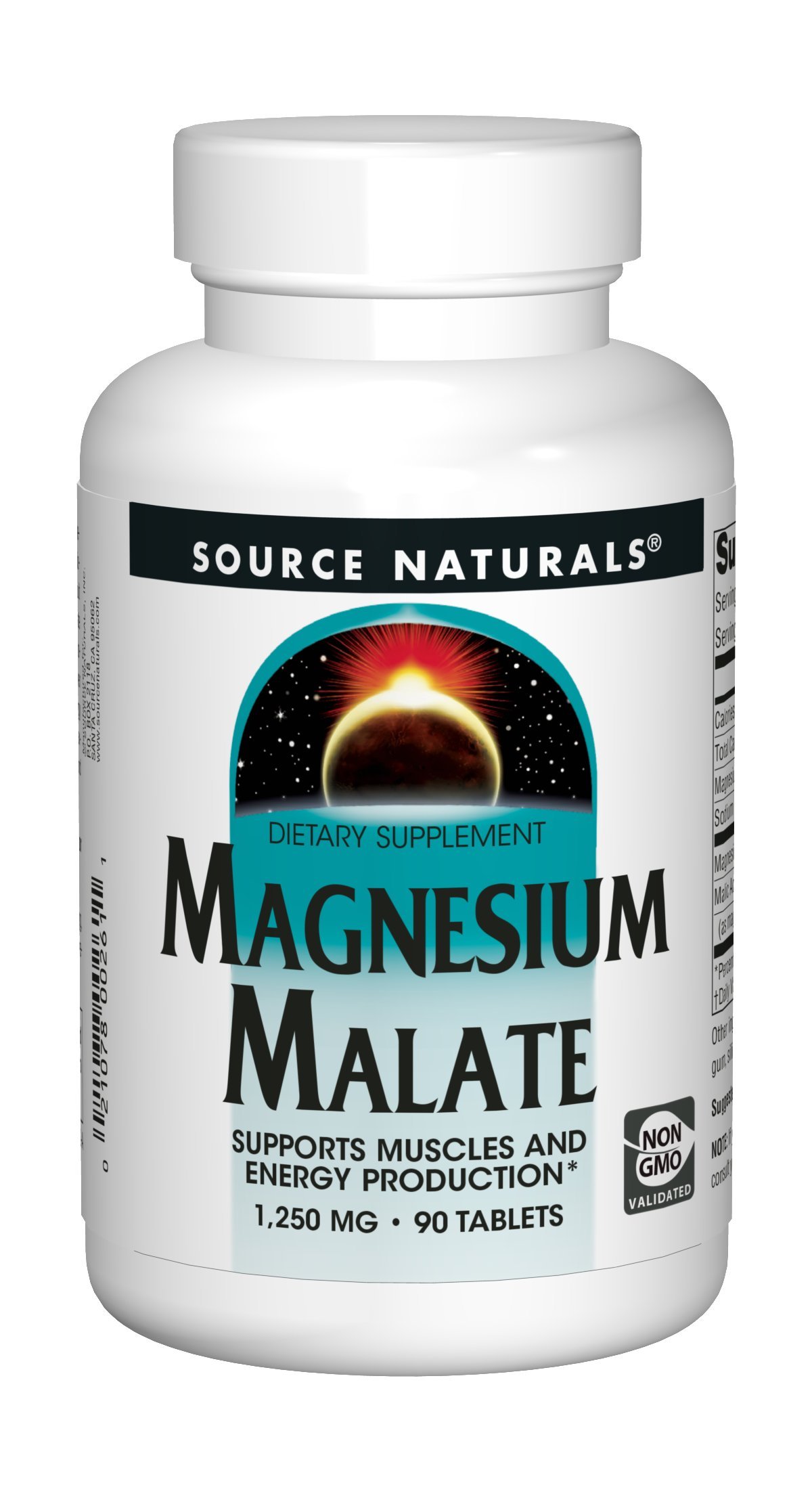 Source Naturals Magnesium Malate 90 Tablets