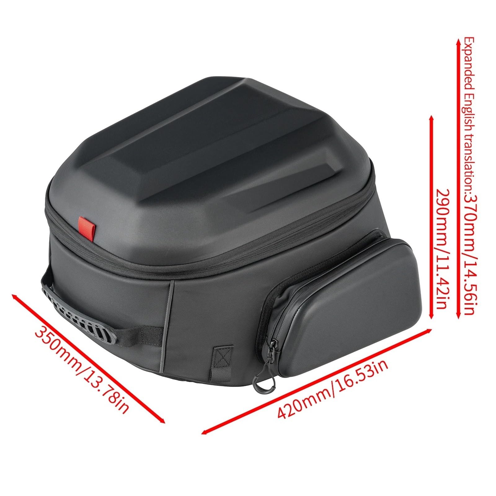 Staffa Per Valigia Portapacchi Borsa Per Casco Universale Per Sedile Posteriore Da 43L-54L Zaino Moto Bagaglio Espandibile Impermeabile Accessori Per Borse Sella Turismo
