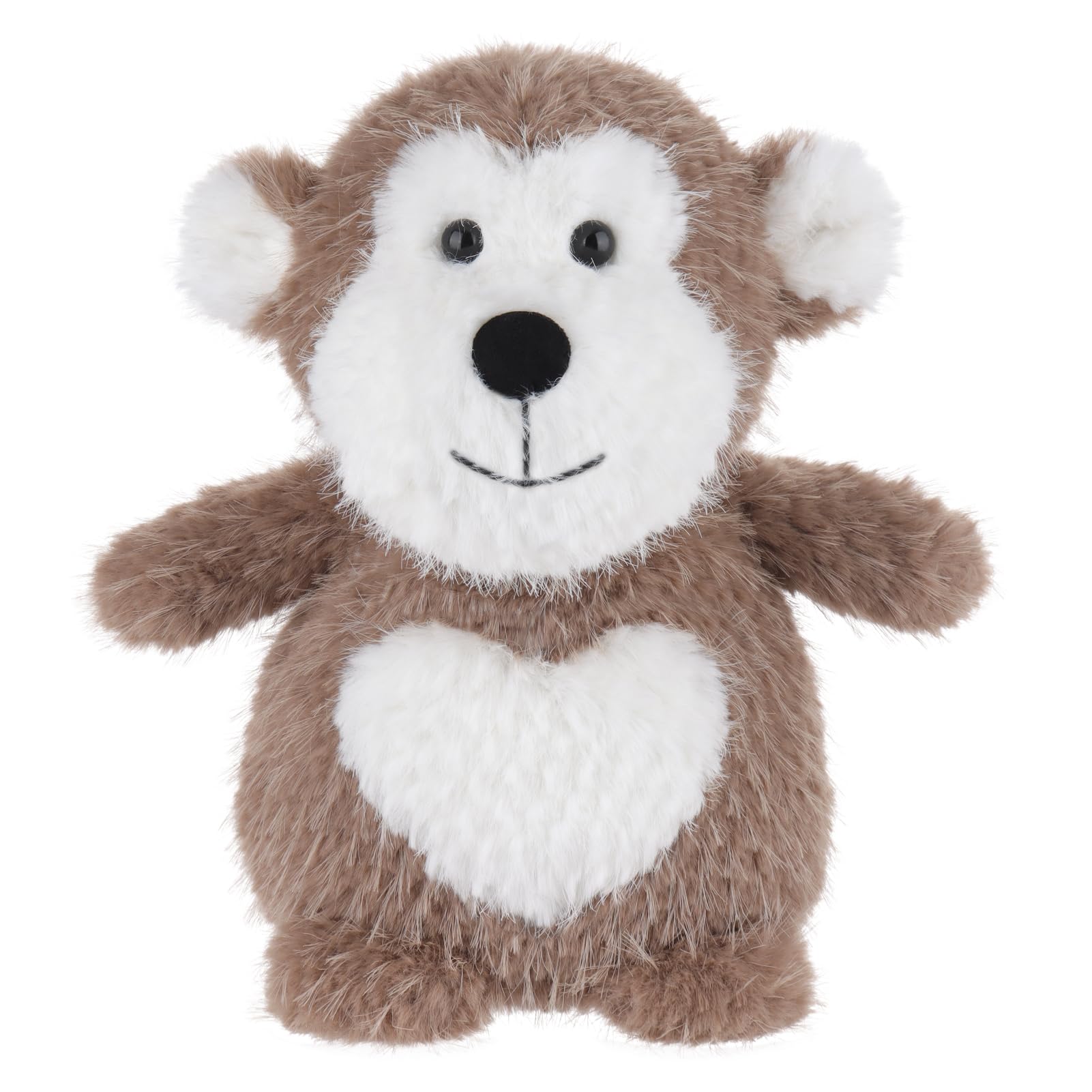Apricot Lamb Stuffed Animal cuddle monkey, Soft Toys Plush Cuddly Perfect for Child 7.9 Inches