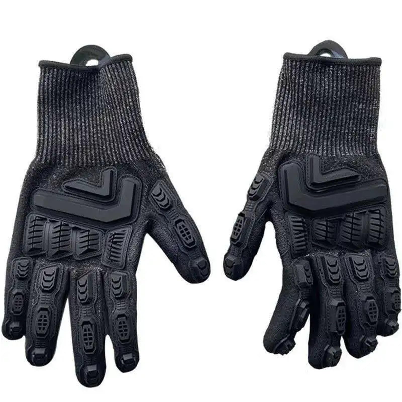 Genérico Guantes de Seguridad anticorte y anticolisión - Guantes tácticos mecánicos for montañismo y Ciclismo al Aire Libre