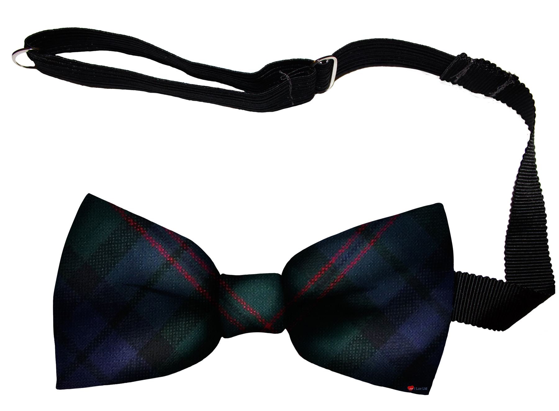 Noeud papillon homme sangle réglable fixation facile laine Dundas - 4