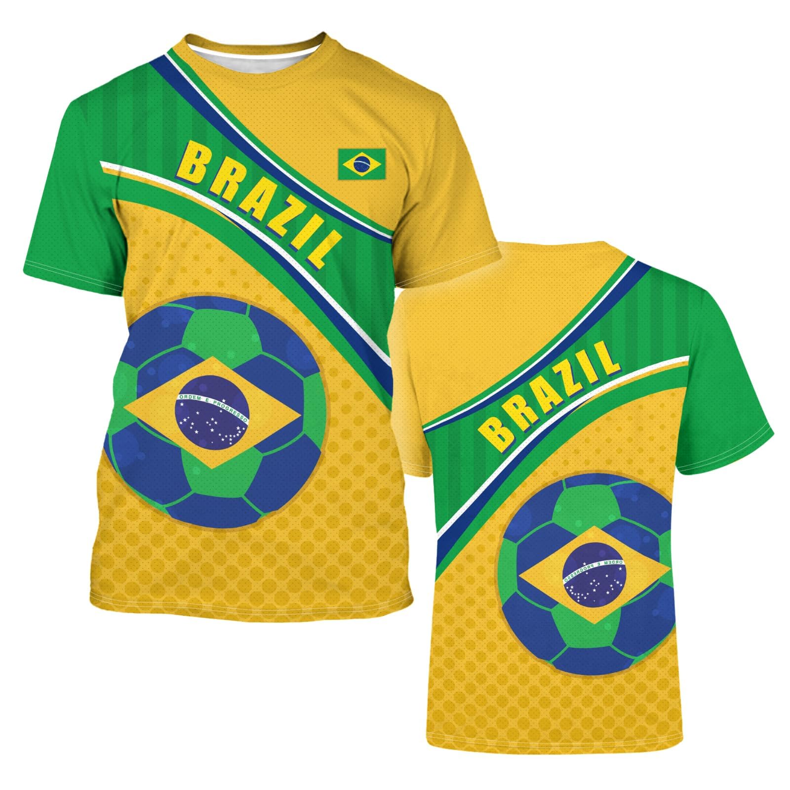 2026 National Football Fans Jersey - Retro Flag Team Crew Neck Shirt - Breathable Polyester Training Top for Men Women Fans