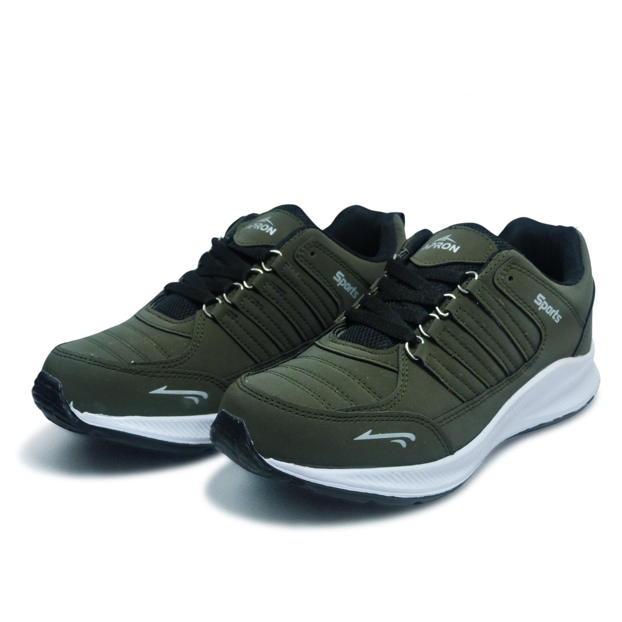 APRON Mens Gym Training & Cricket Shoes with Memory Foam, Olive Green (Green, 7) (B0D7WCWHKF) Amazon Price History, Amazon Price Tracker